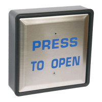 6'' (152mm) Wireless Square Push Pad - PTO 6'' (152mm) Wireless Square Push Pad - PTO